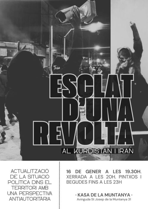 Esclat d'una revolta al Kurdistan i l'Iran