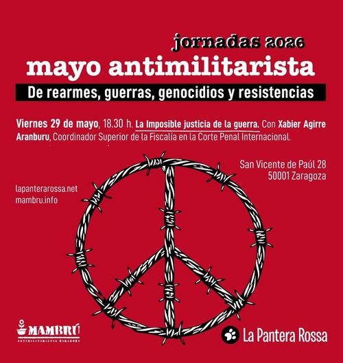 Charla 'La Imposible Justicia de la Guerra'