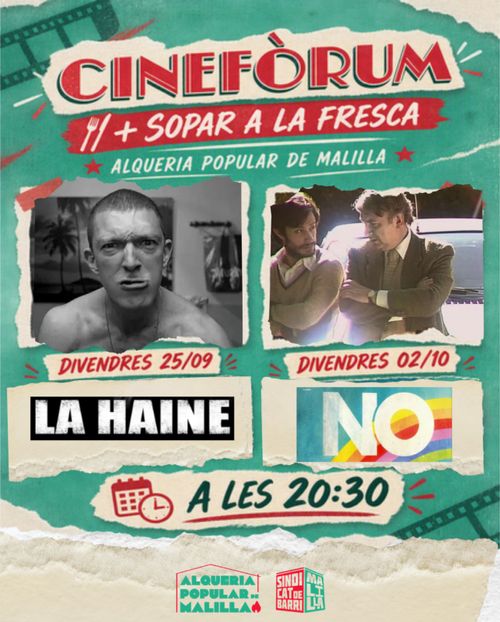 Cinefòrum I sopar a la fresca