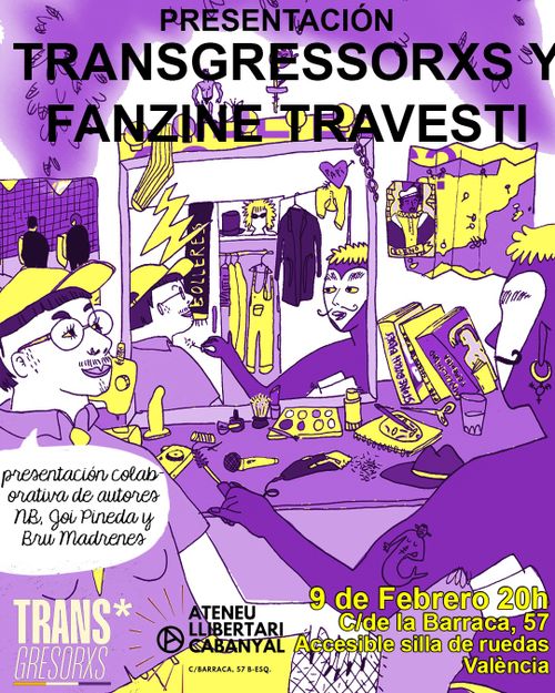 Presentación Transgressorxs y Fanzine Travesti