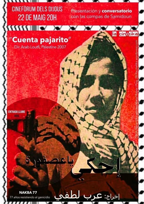 Proyección de "Cuenta Pajarito": Presentación y conversación con las compas de Samidoun