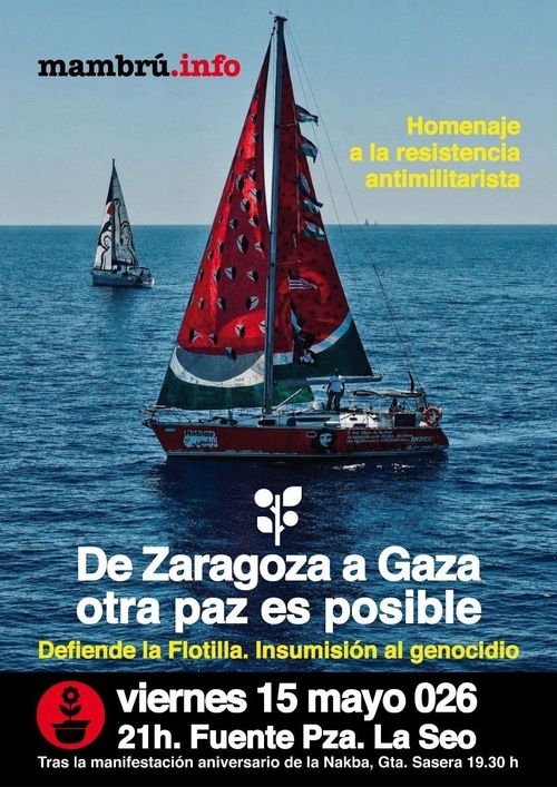 De Zaragoza a Gaza: otra Paz es posible