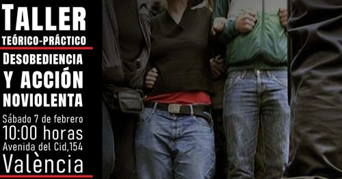 Taller de Desobediencia y acción noviolenta