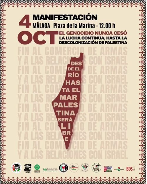 Manifestación por Palestina