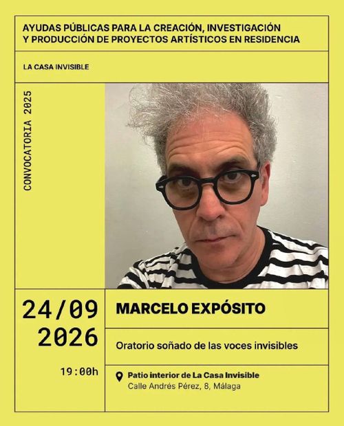 Marcelo Expósito: Oratorio soñado de las voces invisibles