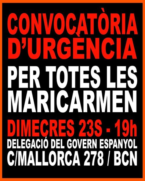 Protesta per l'habitatge - Per la Maricarmen i l'Olga