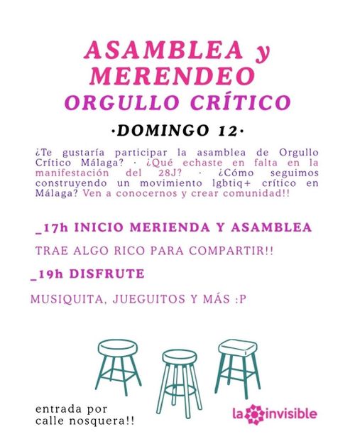 Merendeo de Orgullo Crítico post mani