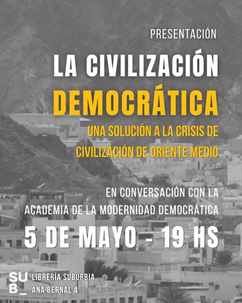 Presentación del libro 'La civilización democrática'