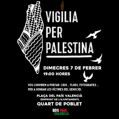 mobilitzacions per Palestina al País Valencià!