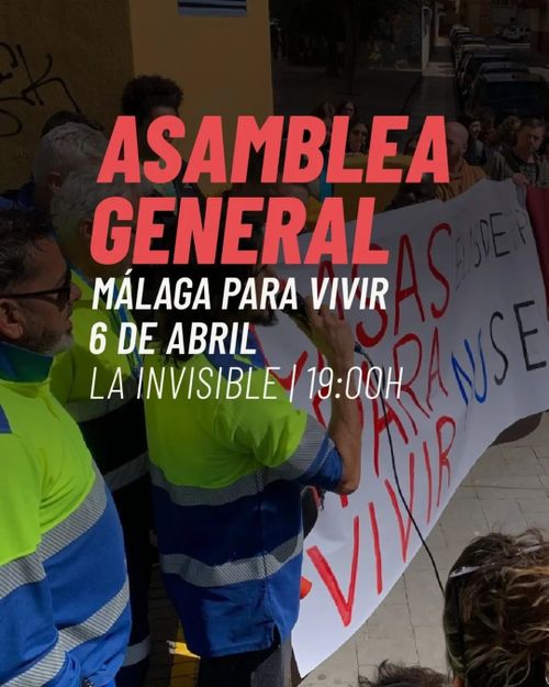 ASAMBLEA GENERAL MÁLAGA PARA VIVIR