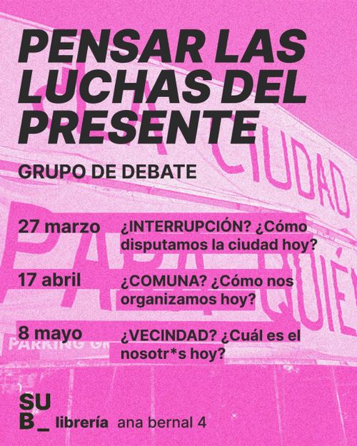 Pensar las luchas del presente