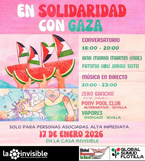 🇵🇸 EVENTO EN SOLIDARIDAD CON GAZA 🇵🇸