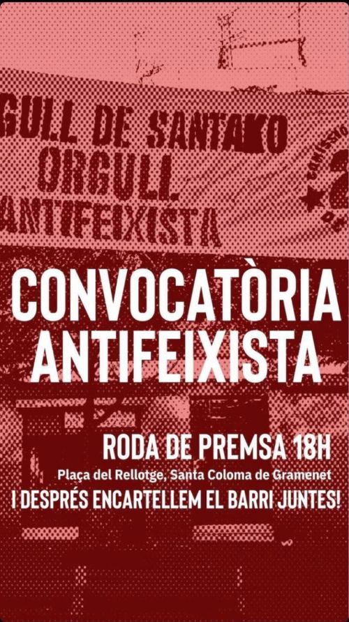 roda de premsa i després encartellem el barri juntes!