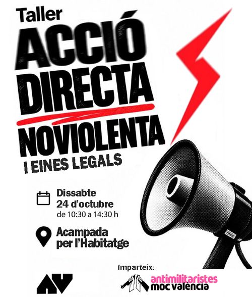 Taller d'acció directa noviolenta i eines legals