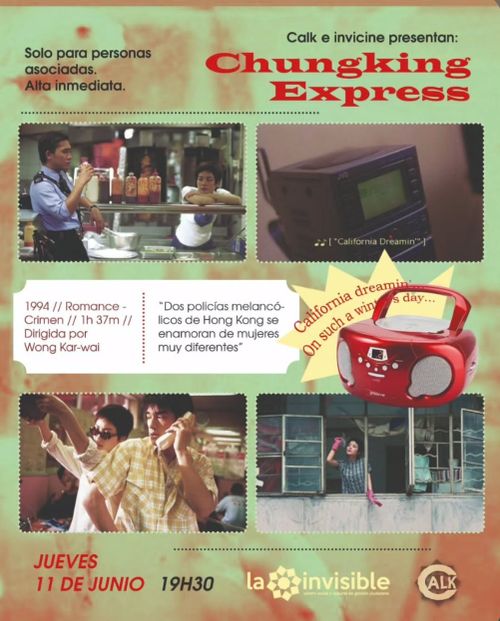 Invicine: Chunking Express (Wong Kar-wai,1994)