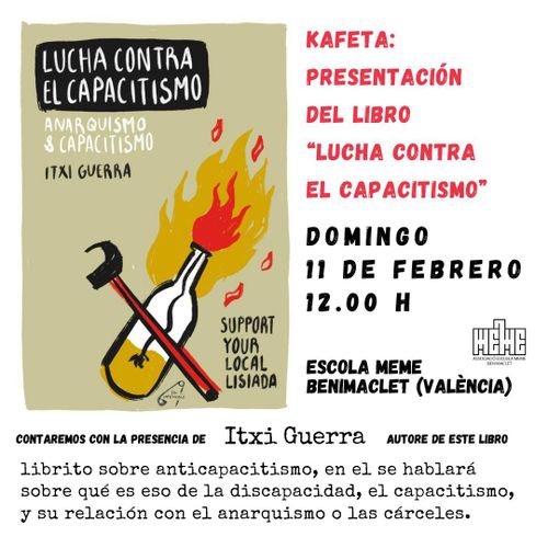 Presentación libro "Lucha contra el capacitismo"