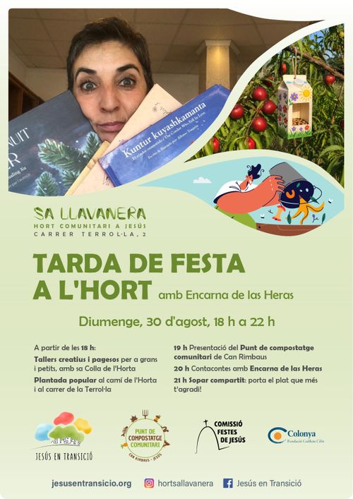Tarda de festa a l'hort de sa Llavanera