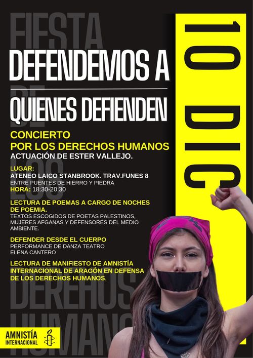 Defendemos a quienes defienden