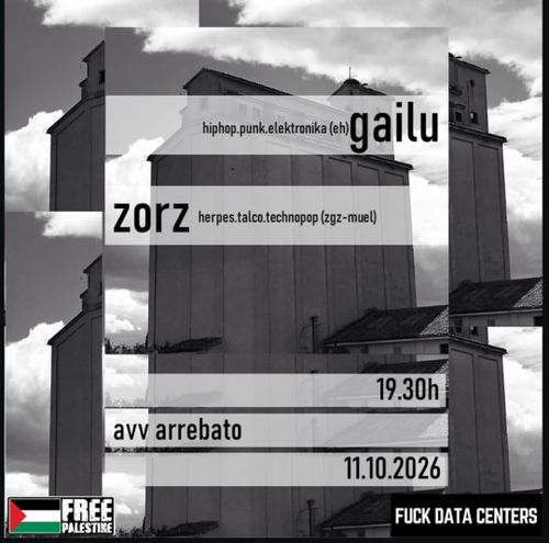 Concierto: Gailu + Zorz