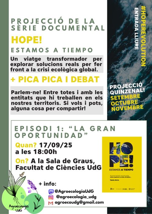 Projecció documental "Hope"