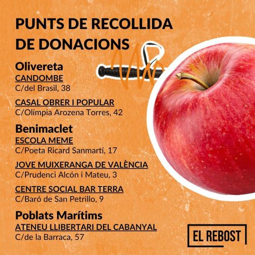 Recollida solidària d'aliments (diverses ubicacions)