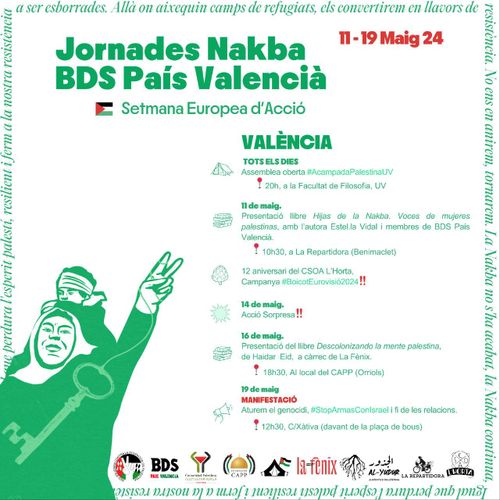 Jornades Nakba BDS País Valencià