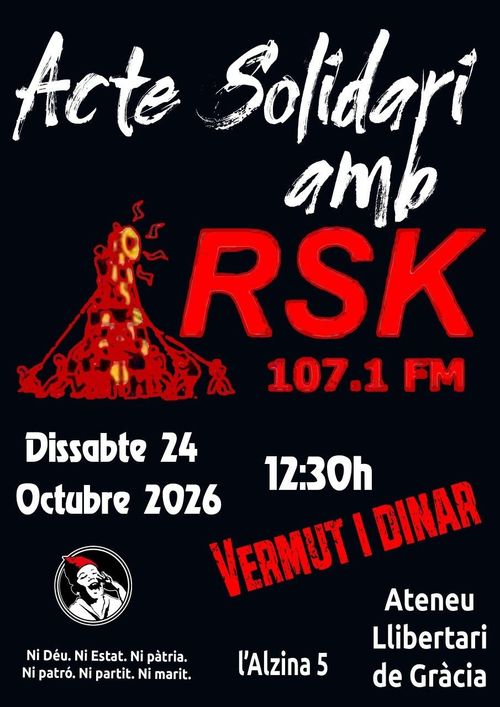 Vermut+Dinar Solidari amb RADIO RESAKA