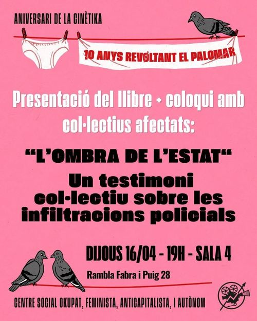 Presentació del llibre 'L'ombra de l'Estat'