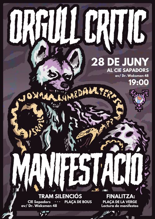 Manifestació de l'Orgull Crític 2025