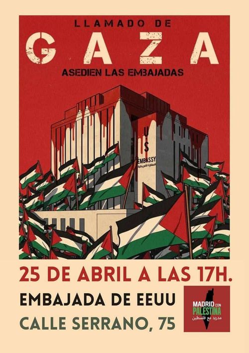 La llamada de Gaza: asieden las embajadas