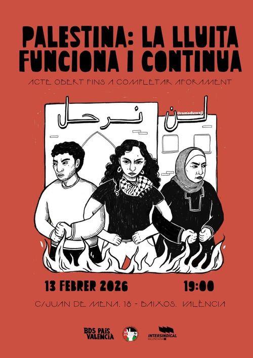 PALESTINA, LA LLUITA FUNCIONA I CONTINUA