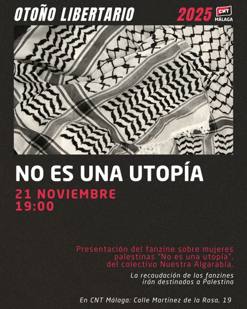 Presentación de fanzine sobre Palestina