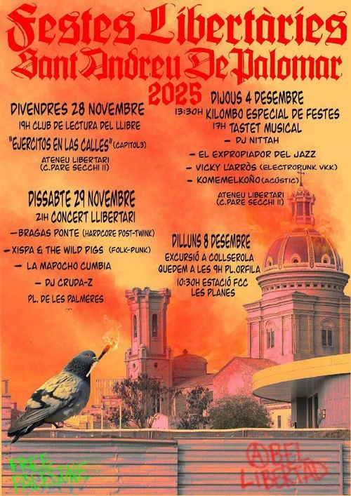 Excursió a Collcerola - Festes Llibertàries de st.Andreu del Palomar 2025