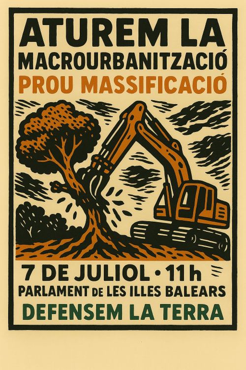 CONCENTRACIÓ 'ATUREM LA MACROURBANITZACIÓ'