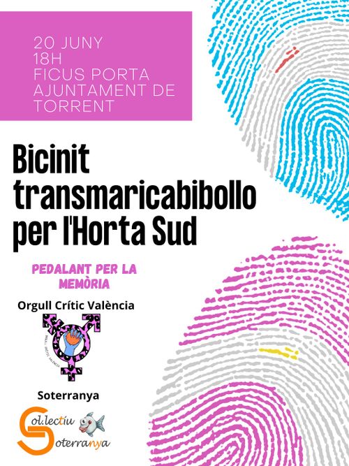 Bicinit transmaricabibollo per l'Horta Sud: Pedals, memòria i dissidència 20/06 . 18H 
