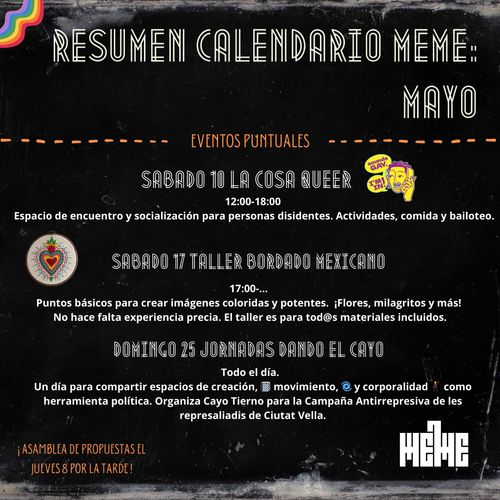 Calendari MEME MAIG