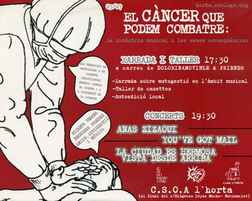 EL CÀNCER QUE PODEM COMBATRE: la indústria musical i les seues conseqüències