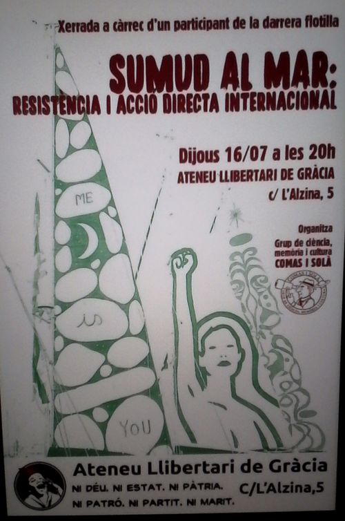 Xerrada amb integrant de la Flotilla 