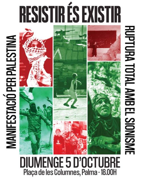 Manifestació per Palestina 
