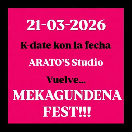 MEKAGUNDENA FEST !!! No te lo pierdas!!