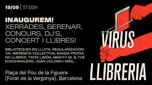 Inauguració de Virus Llibreria