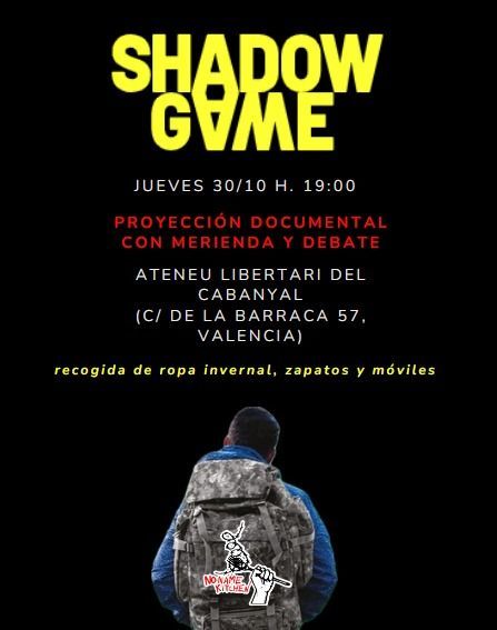 Projecció del documental SHADOW GAME