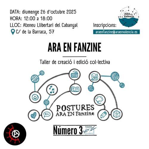 ARA EN FANZINE. Taller de creació i edició col·lectiva
