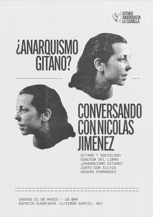 ¿Anarquismo gitano? Charla con el autor 