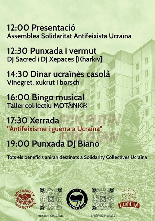 Jornada Solidària amb l'Antifeixisme Ucraïnès