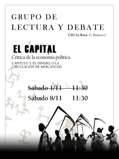 Grupo de lectura: El Capital