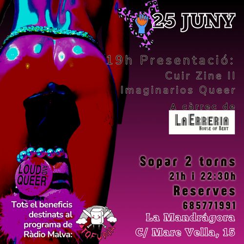 Presentació: Cuir Zine II. Imaginario Cuir + Sopador a càrrec de Tofuria