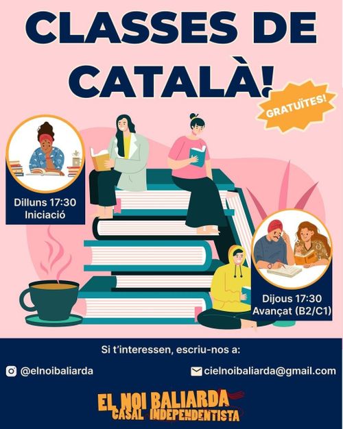 Tornen les classes gratuïtes de català al Casal!