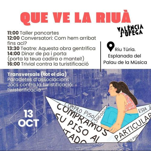 💥El 13 d'Octubre ens reunim i escalfem motors per a la mani del 19.