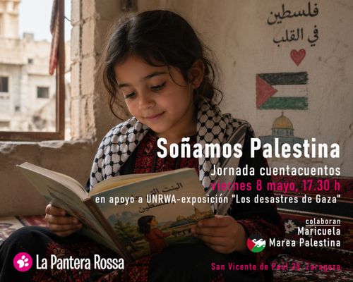 Soñamos Palestina. Jornada Cuentacuentos en apoyo a la población palestina 
